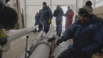 Ice sheet core drilling (program Subglacior)