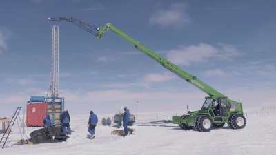 Ice sheet core drilling (program Subglacior)