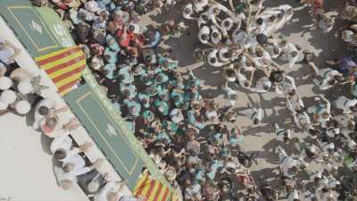 Castells, human towers of Catalonia