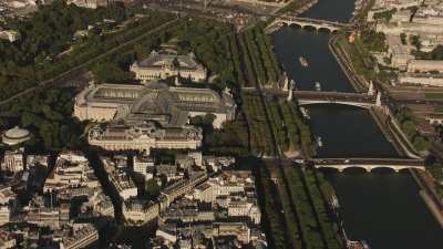 The Louvre Museum,The Seine