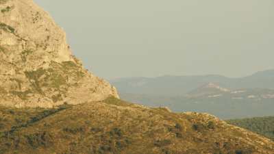 Mountains, rock formations and forests of Provence