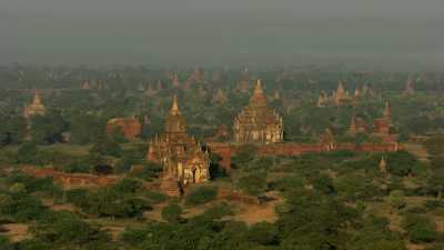 Bagan Temples in the early morning