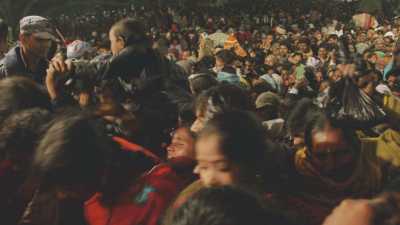 Crowd moving during Gadhimai festival