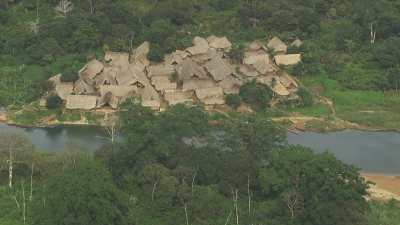 Kuna indians village