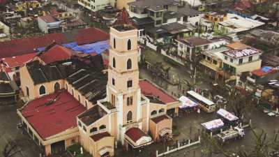 Destroyed church of Tacloban