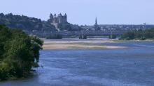 Saumur Castle and the Loire river