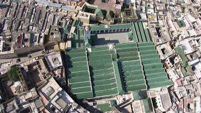 Al Quaraouiyine University and its green roofs