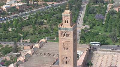 Koutoubia Mosque and its gardens