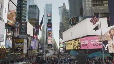 Times square and its advertisements