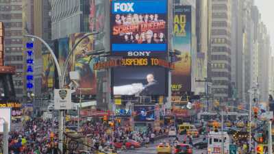 Times square and its advertisements