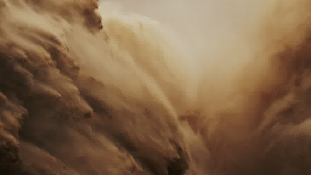 Spectaculaire lâcher des eaux du barrage de Xiaolangdi