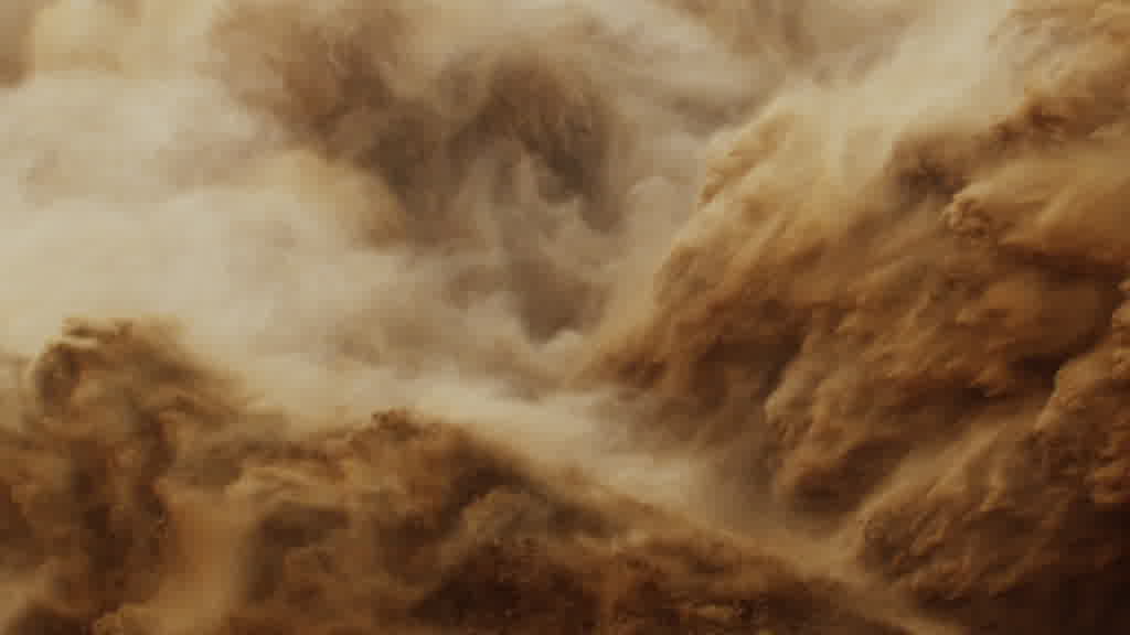 Spectaculaire lâcher des eaux du barrage de Xiaolangdi