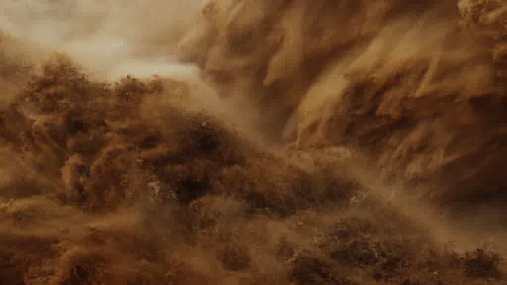 Spectaculaire lâcher des eaux du barrage de Xiaolangdi