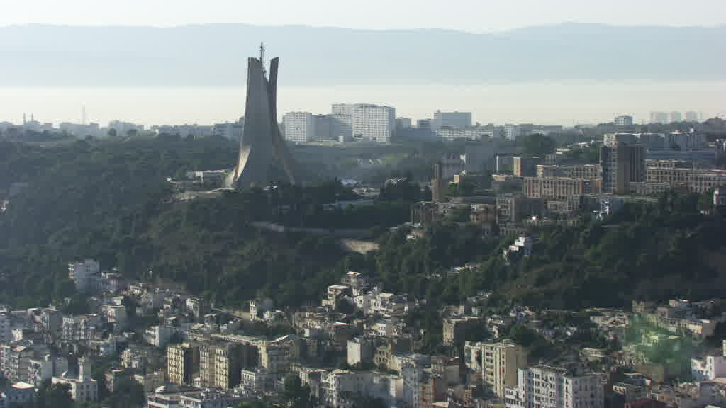 Le mémorial du Martyr à Alger