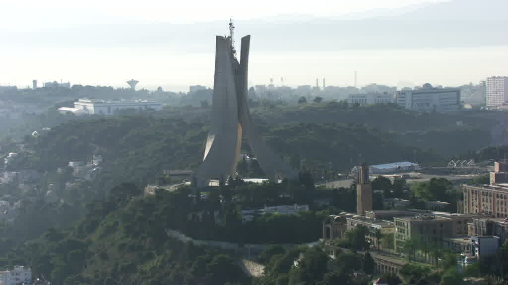 Le mémorial du Martyr à Alger