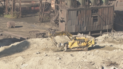 Industry and vehicles at work