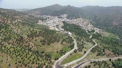 Green valley and Village
