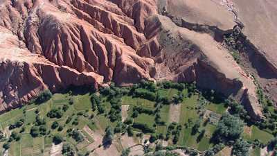Dades Valley along the Dades river