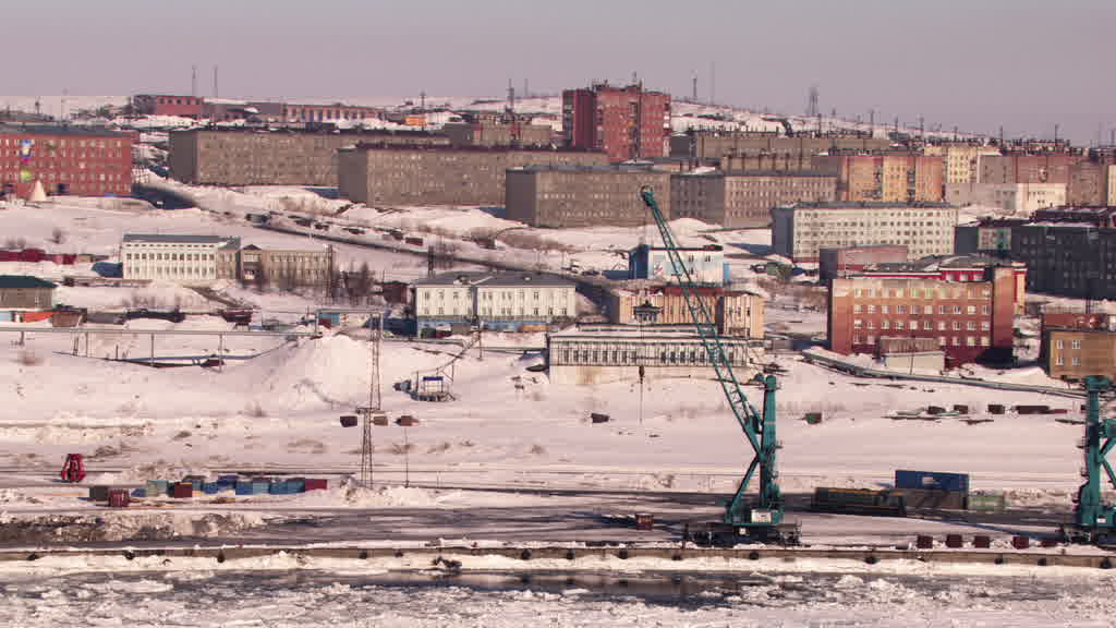Norilsk, la ville la plus polluée du monde et Doudinka sur le fleuve Ienissei