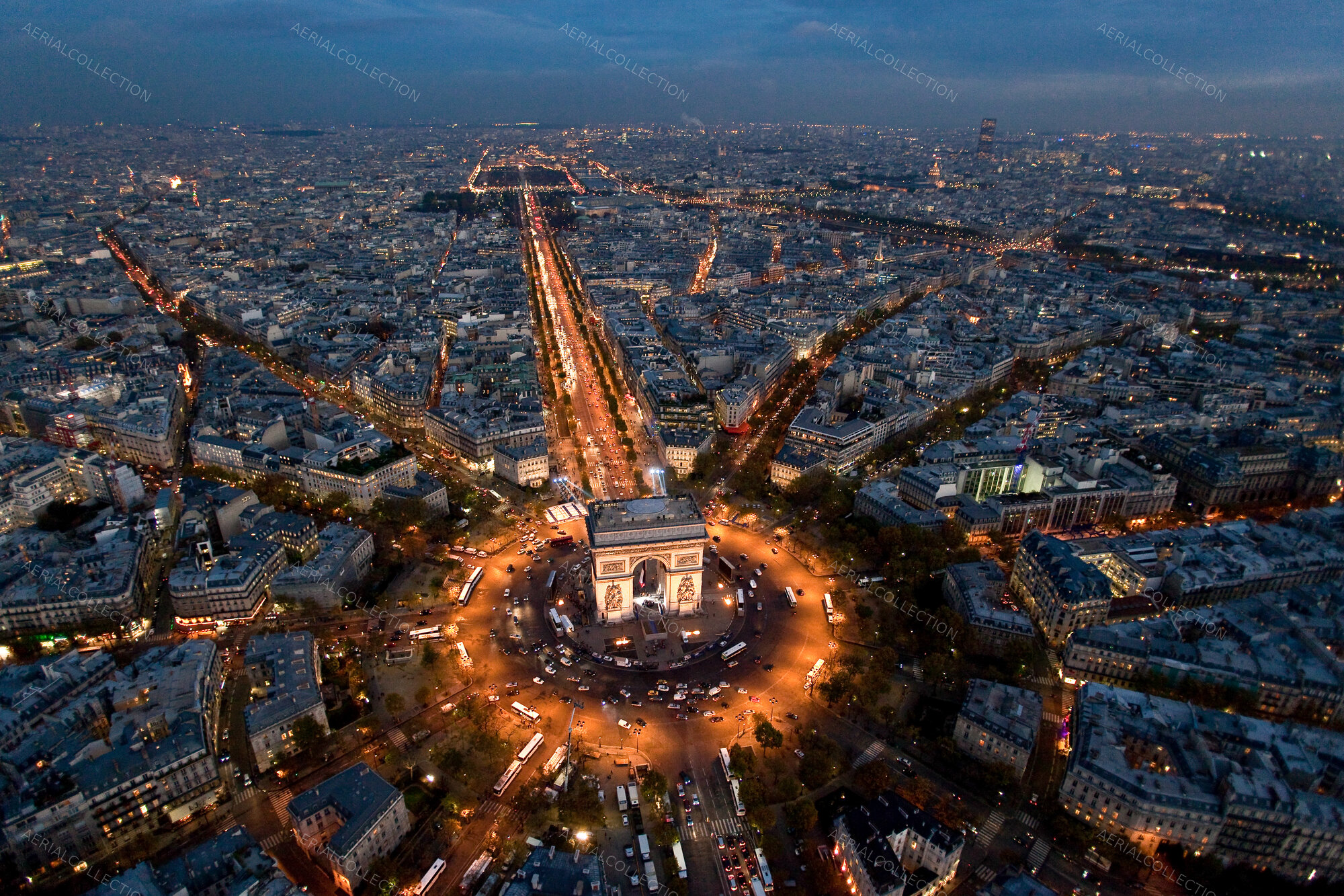 Place Charles de Gaulle - Etoile, Arc de Triomphe