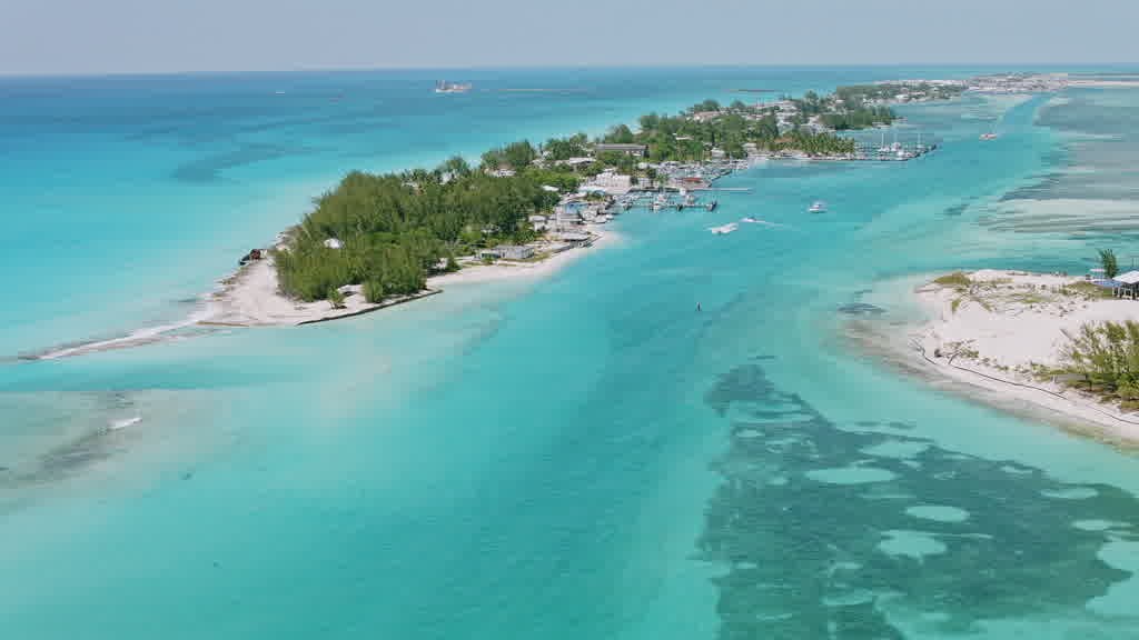 Images aériennes des Bahamas