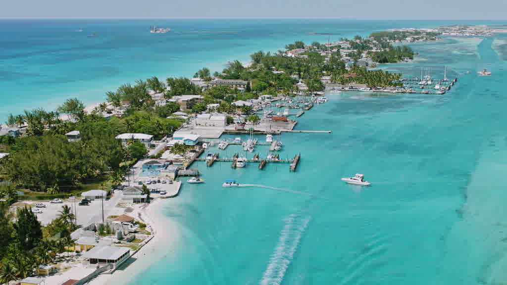 Images aériennes des Bahamas