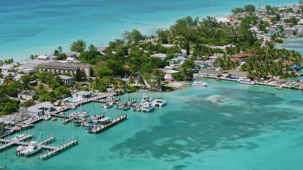 Images aériennes des Bahamas