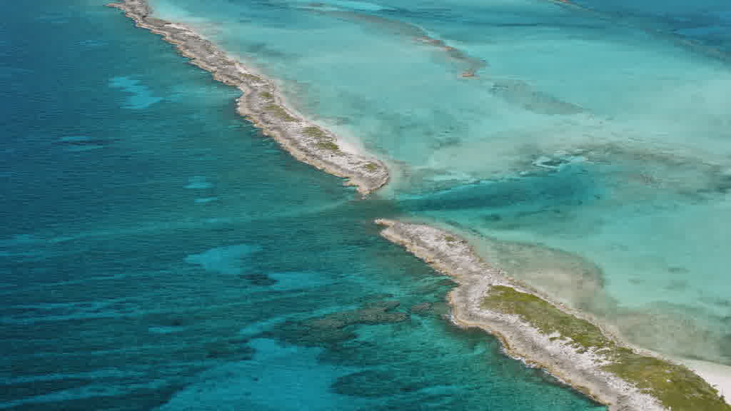 Images aériennes des Bahamas
