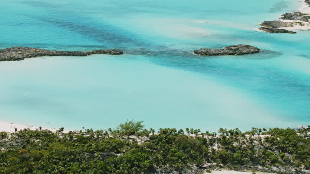 Images aériennes des Bahamas