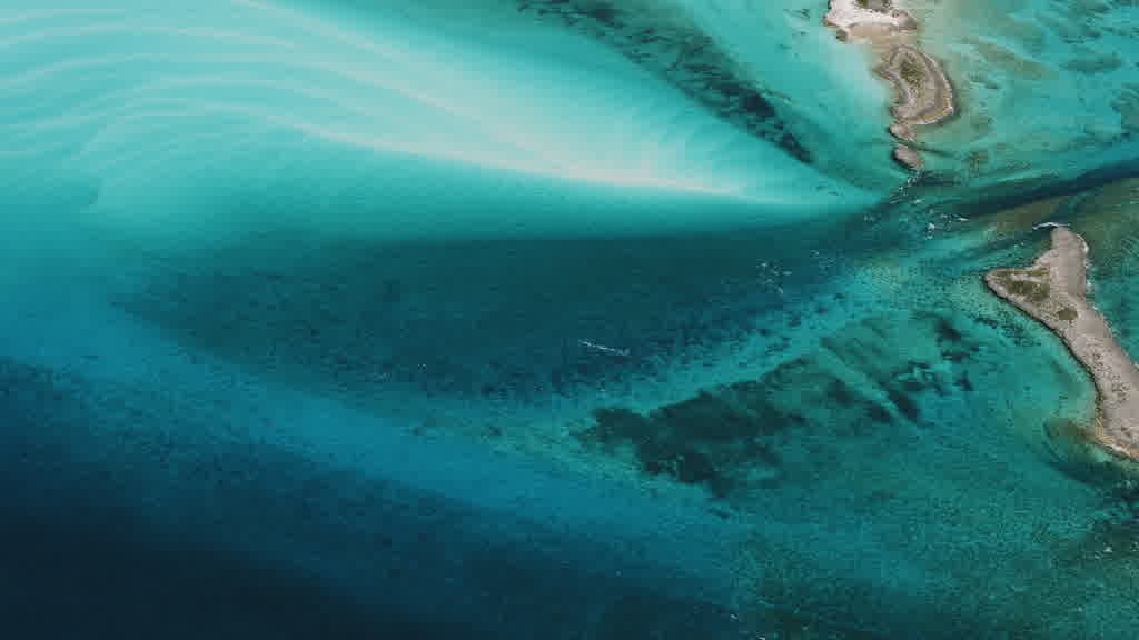 Images aériennes des Bahamas