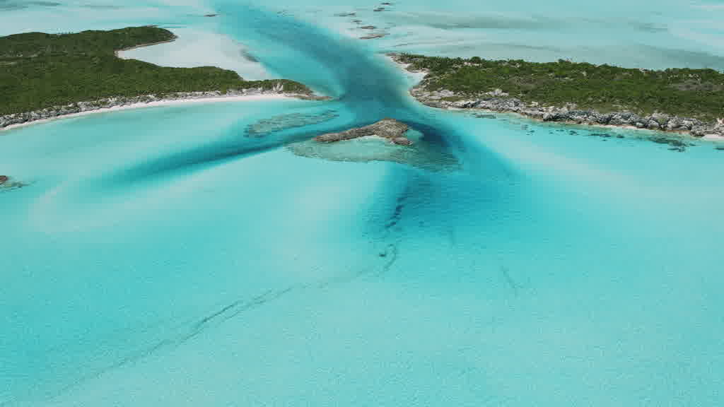 Images aériennes des Bahamas