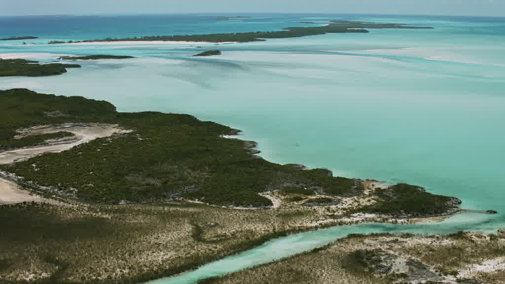 Images aériennes des Bahamas