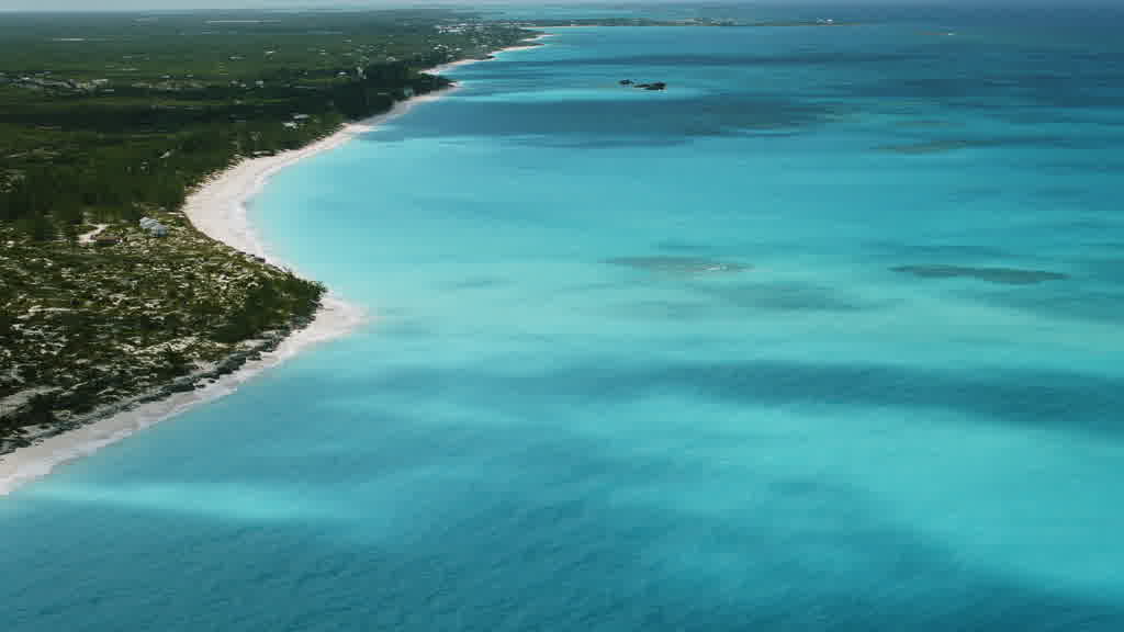 Images aériennes des Bahamas