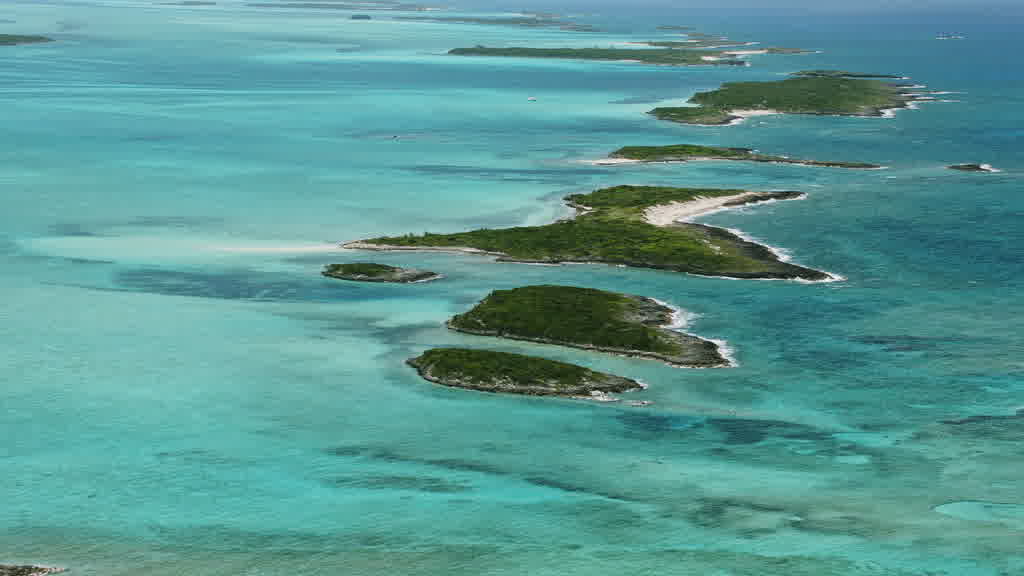 Images aériennes des Bahamas