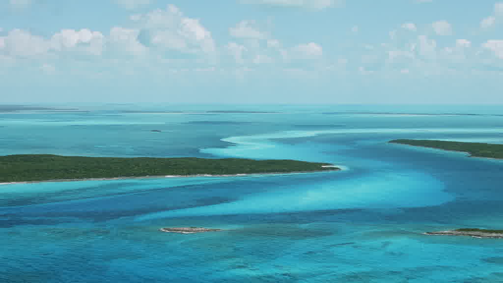 Images aériennes des Bahamas