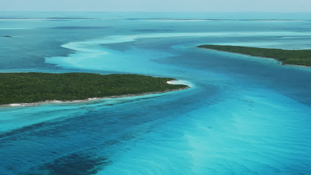 Images aériennes des Bahamas
