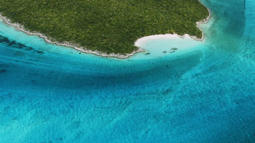 Images aériennes des Bahamas