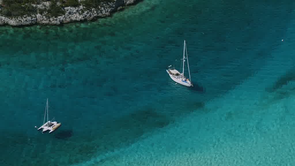 Images aériennes des Bahamas