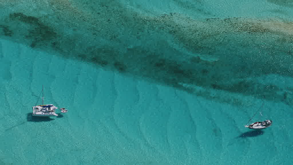 Images aériennes des Bahamas