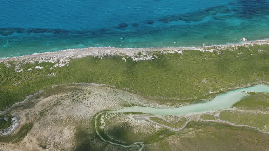 Images aériennes des Bahamas