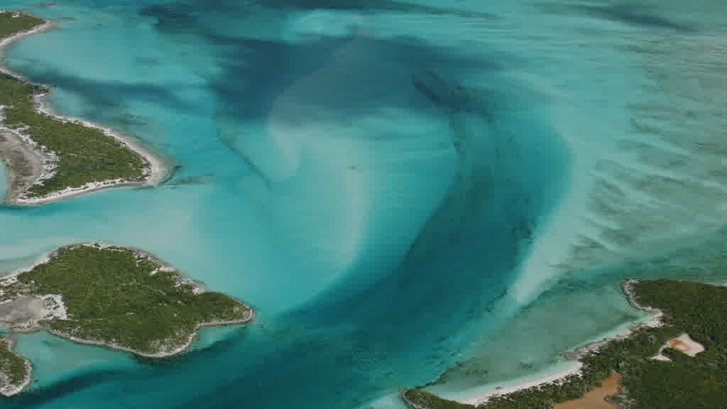 Images aériennes des Bahamas