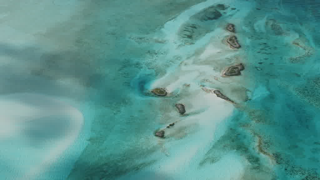 Images aériennes des Bahamas