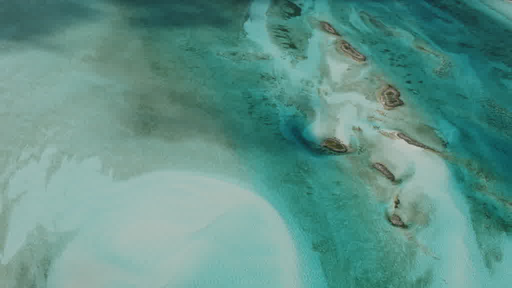 Images aériennes des Bahamas