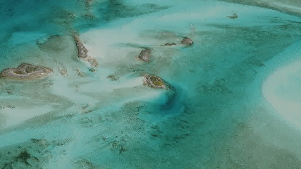 Images aériennes des Bahamas