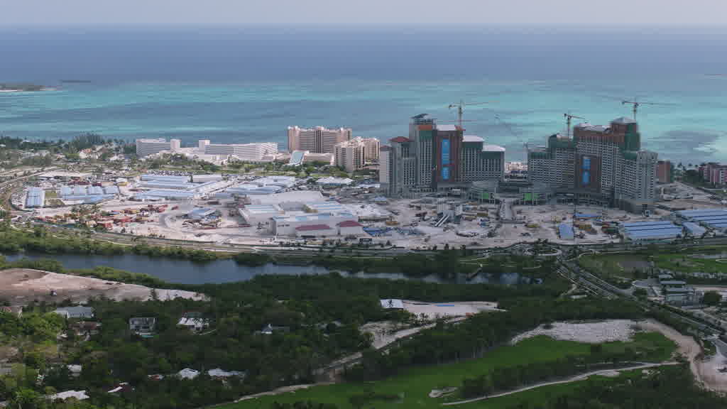 Images aériennes des Bahamas
