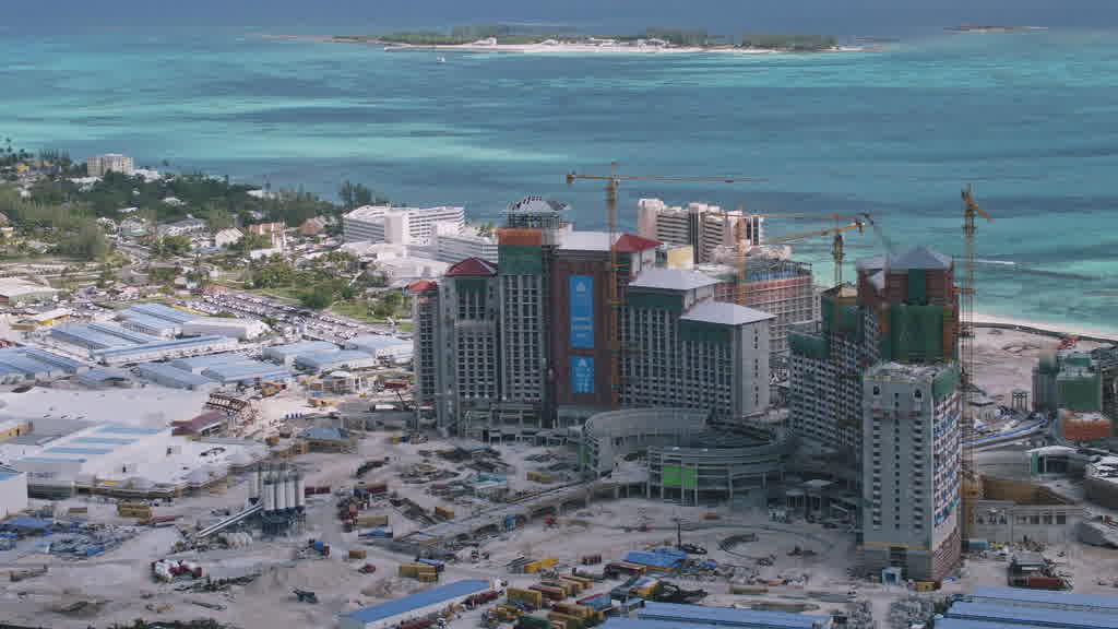 Images aériennes des Bahamas