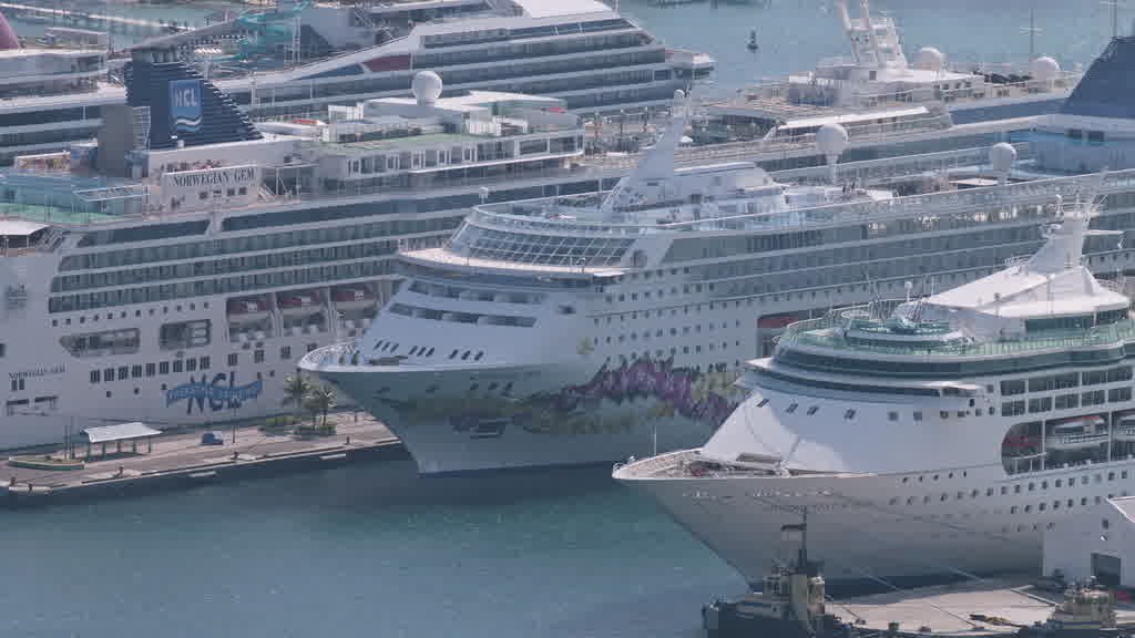 Images aériennes des Bahamas