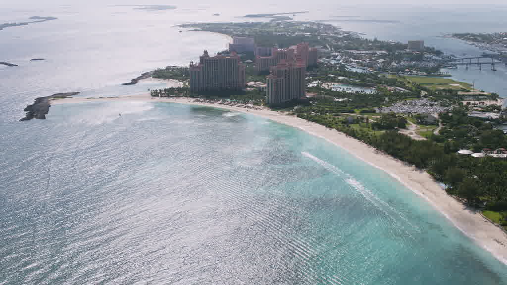 Images aériennes des Bahamas