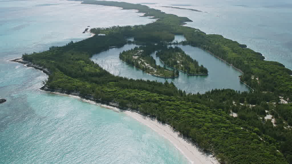 Images aériennes des Bahamas