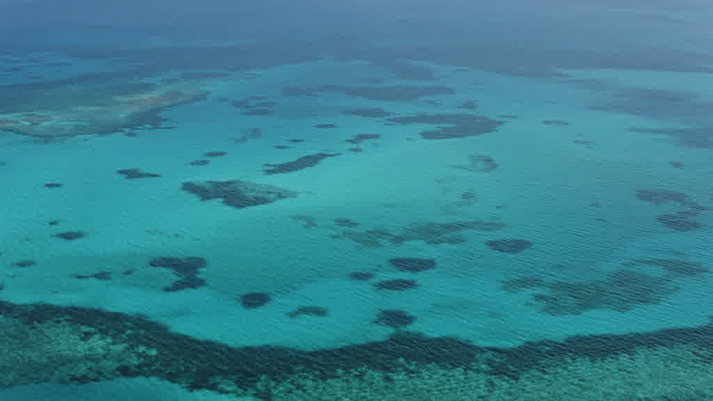 Images aériennes des Bahamas